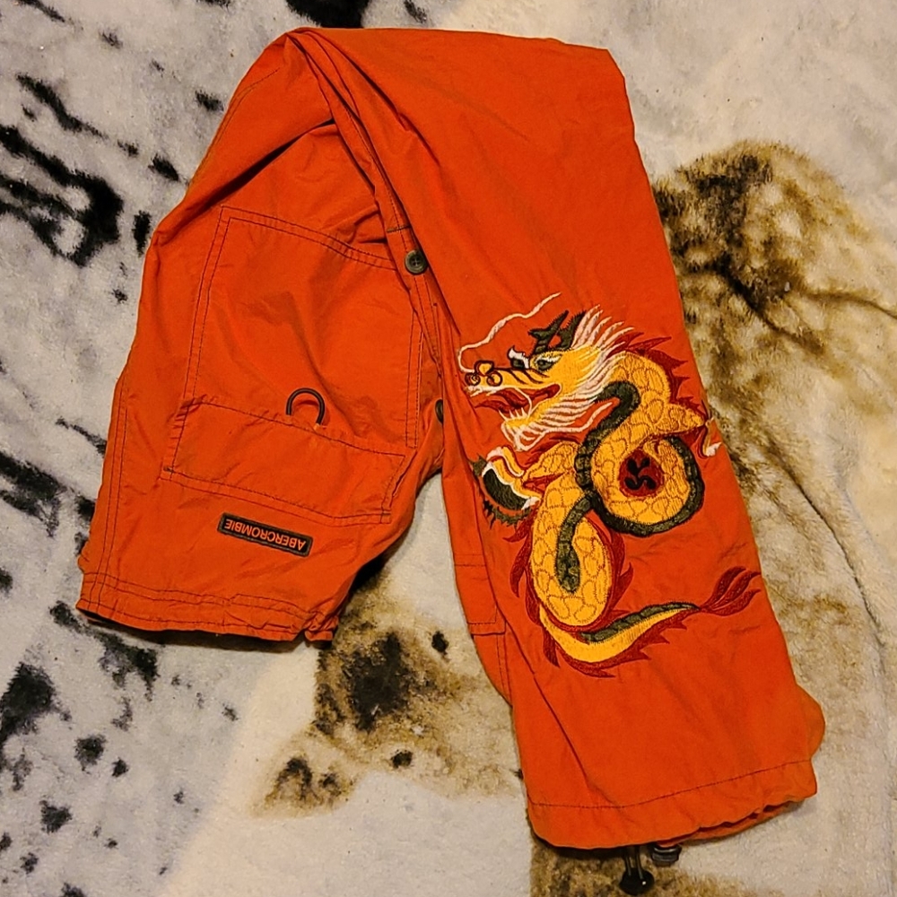 Vintage A&F Dragon Pants